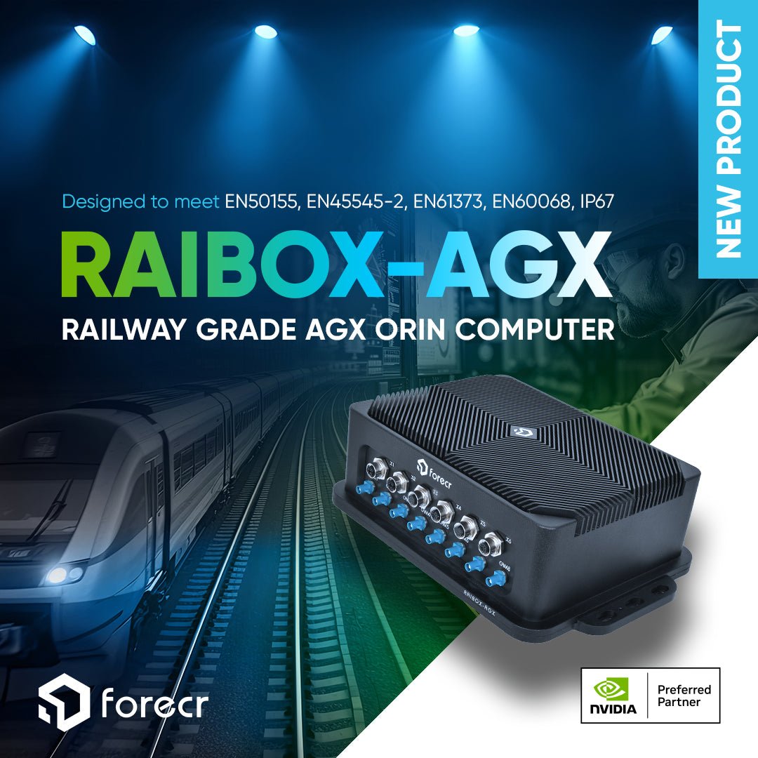 FORECR Introduces Railway-Grade Computer Powered By NVIDIA Jetson AGX Orin System-On-Module For Advanced AI-Based Railway Applications - Forecr.io