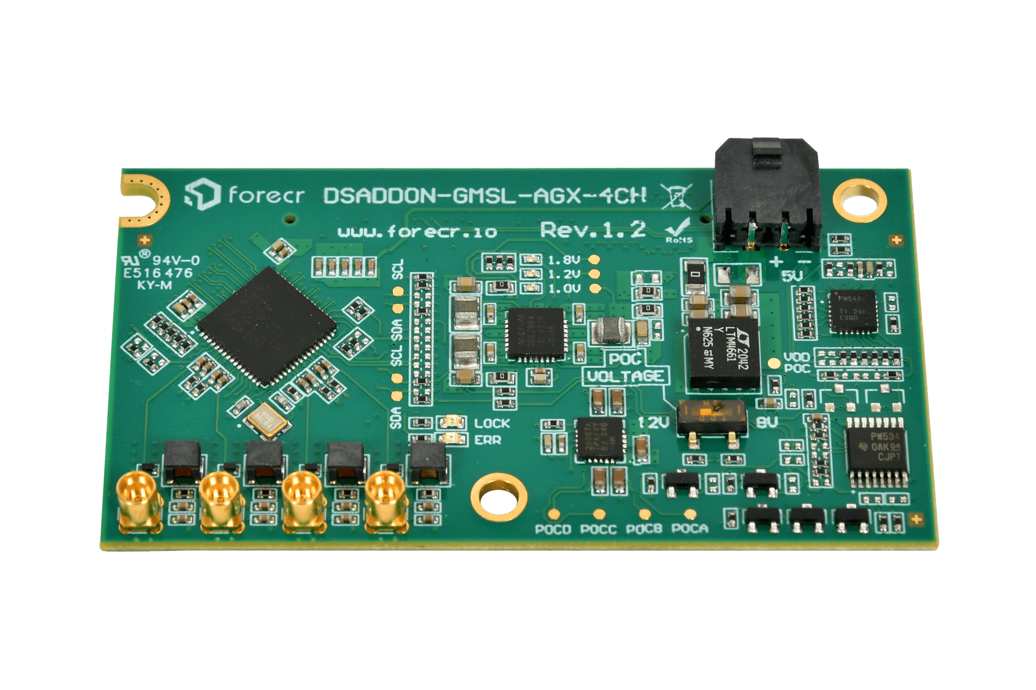 GMSL2 Camera Board for AGX Orin - Forecr.io