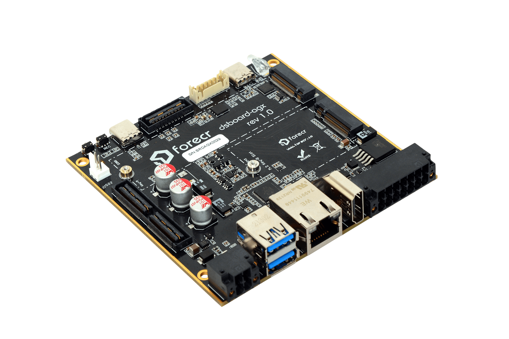 Jetson AGX Orin™ Carrier Board - DSBOARD - AGX - Forecr.io
