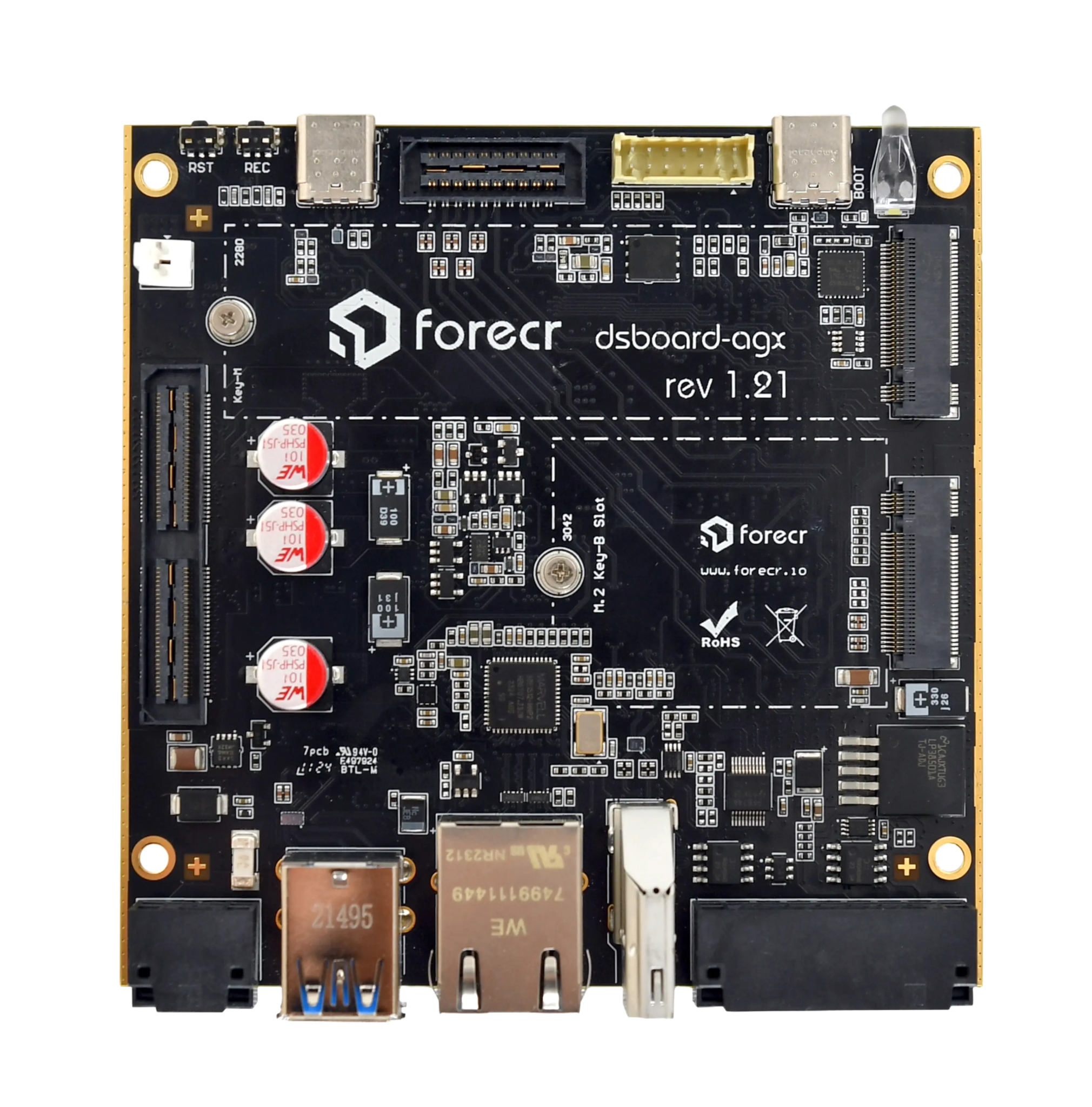 NVIDIA® Jetson AGX Orin™ Carrier Board - DSBOARD - AGX - Forecr.io