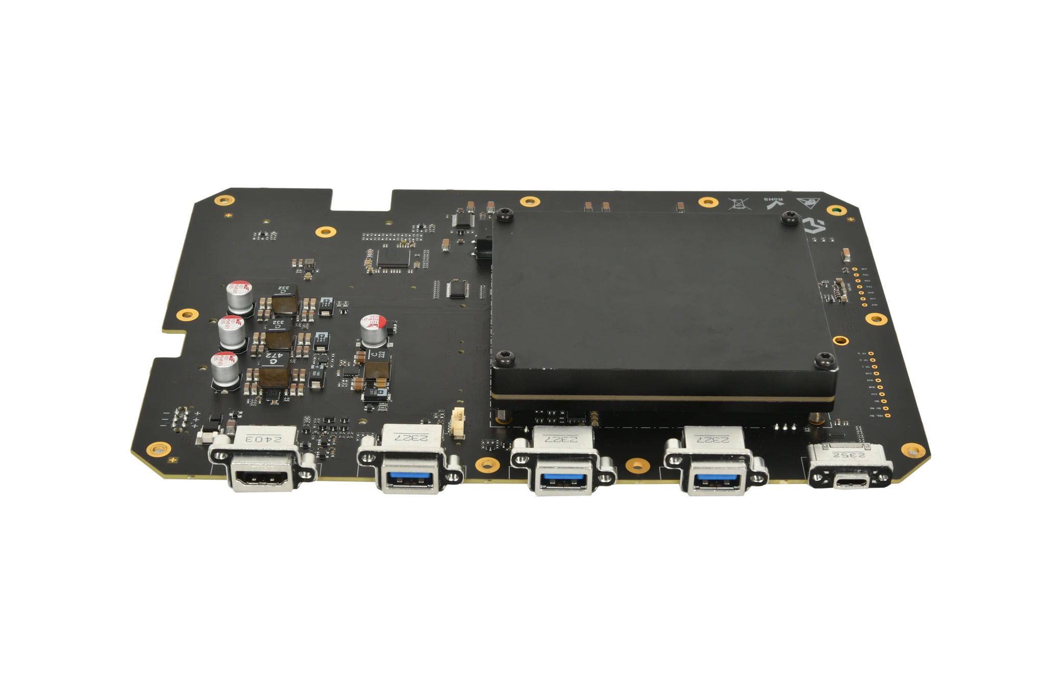 NVIDIA® Jetson AGX Orin Railway Grade Carrier Board - RAIBOARD - AGX - Forecr.io
