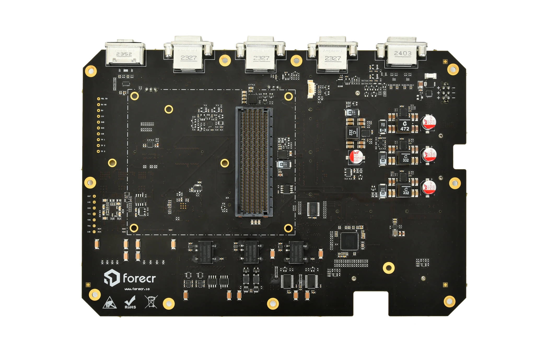 NVIDIA® Jetson AGX Orin Railway Grade Carrier Board - RAIBOARD - AGX - Forecr.io