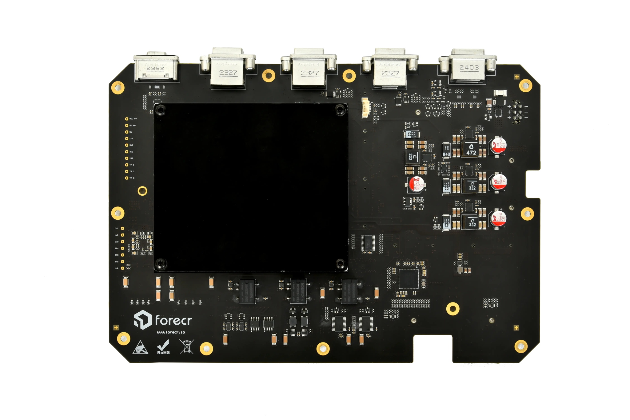 NVIDIA® Jetson AGX Orin Railway Grade Carrier Board - RAIBOARD - AGX - Forecr.io
