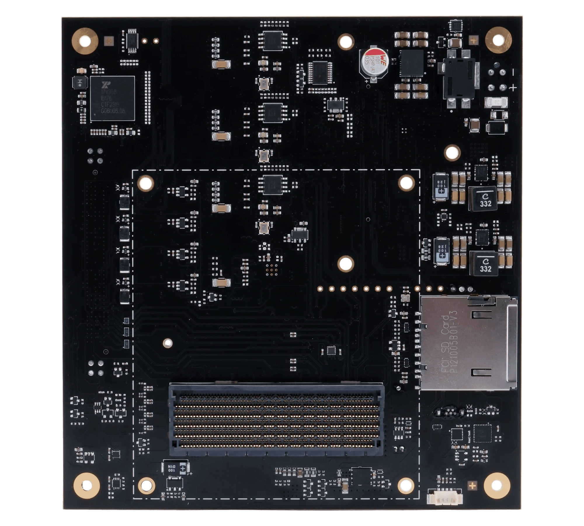 NVIDIA Jetson AGX Xavier & AGX Orin Carrier Board MILBOARD-AGX