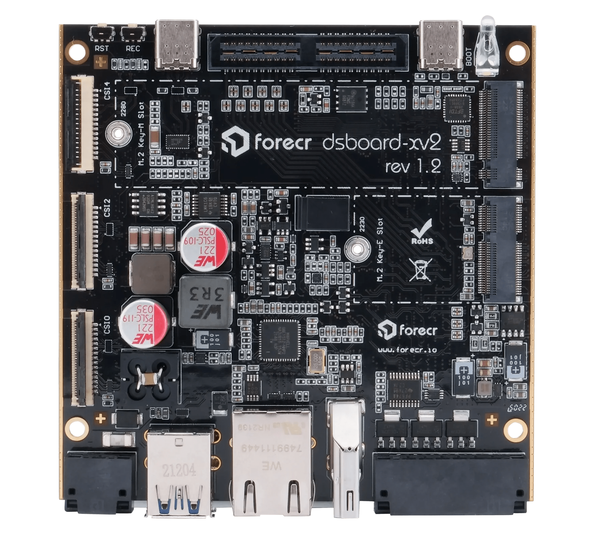 Jetson AGX Xavier Carrier Board - DSBOARD-XV2 | Forecr