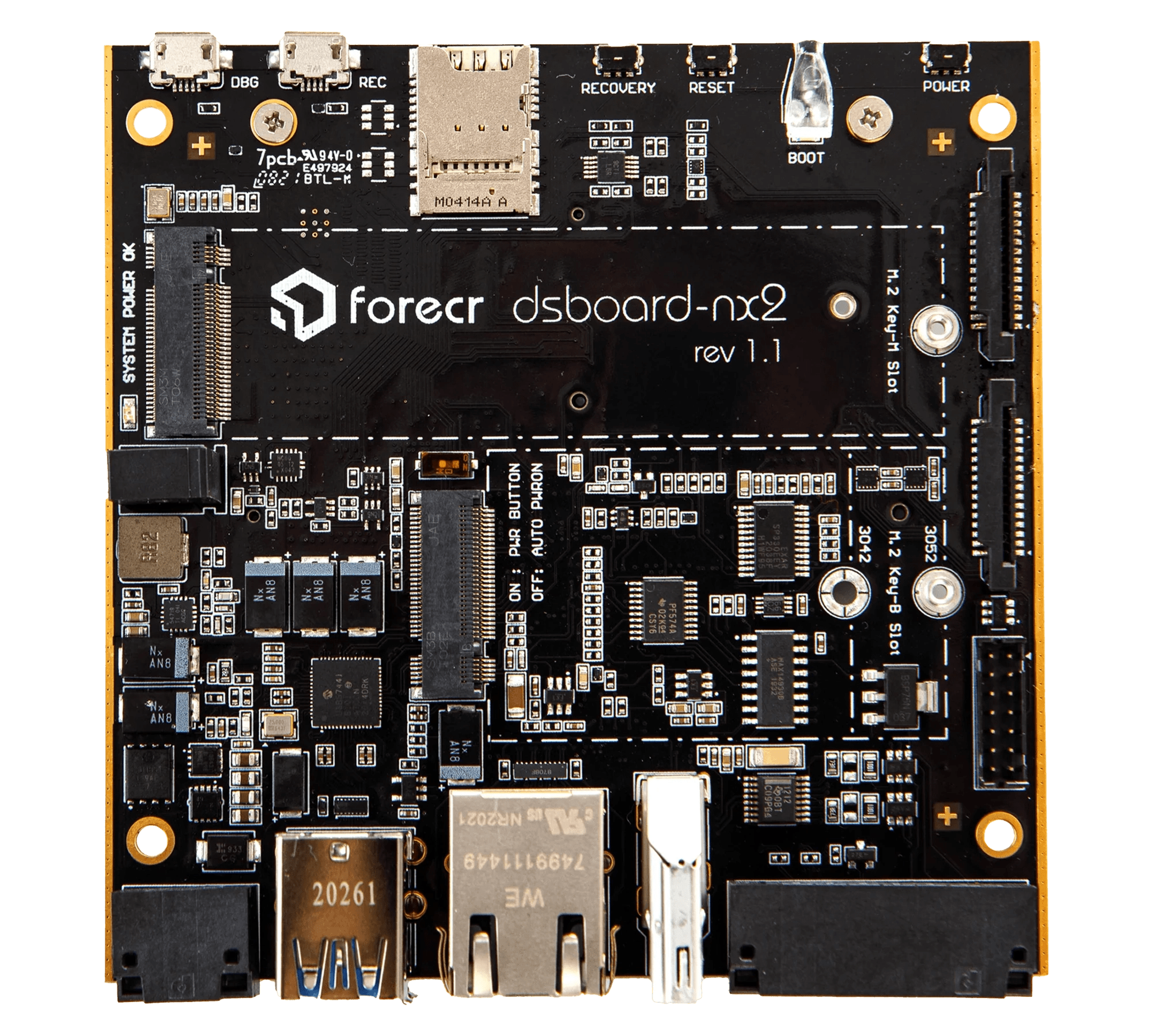 NVIDIA® Jetson Nano™ & Jetson™ TX2 NX & Jetson Xavier™ NX Carrier Board - DSBOARD - NX2 - Forecr.io
