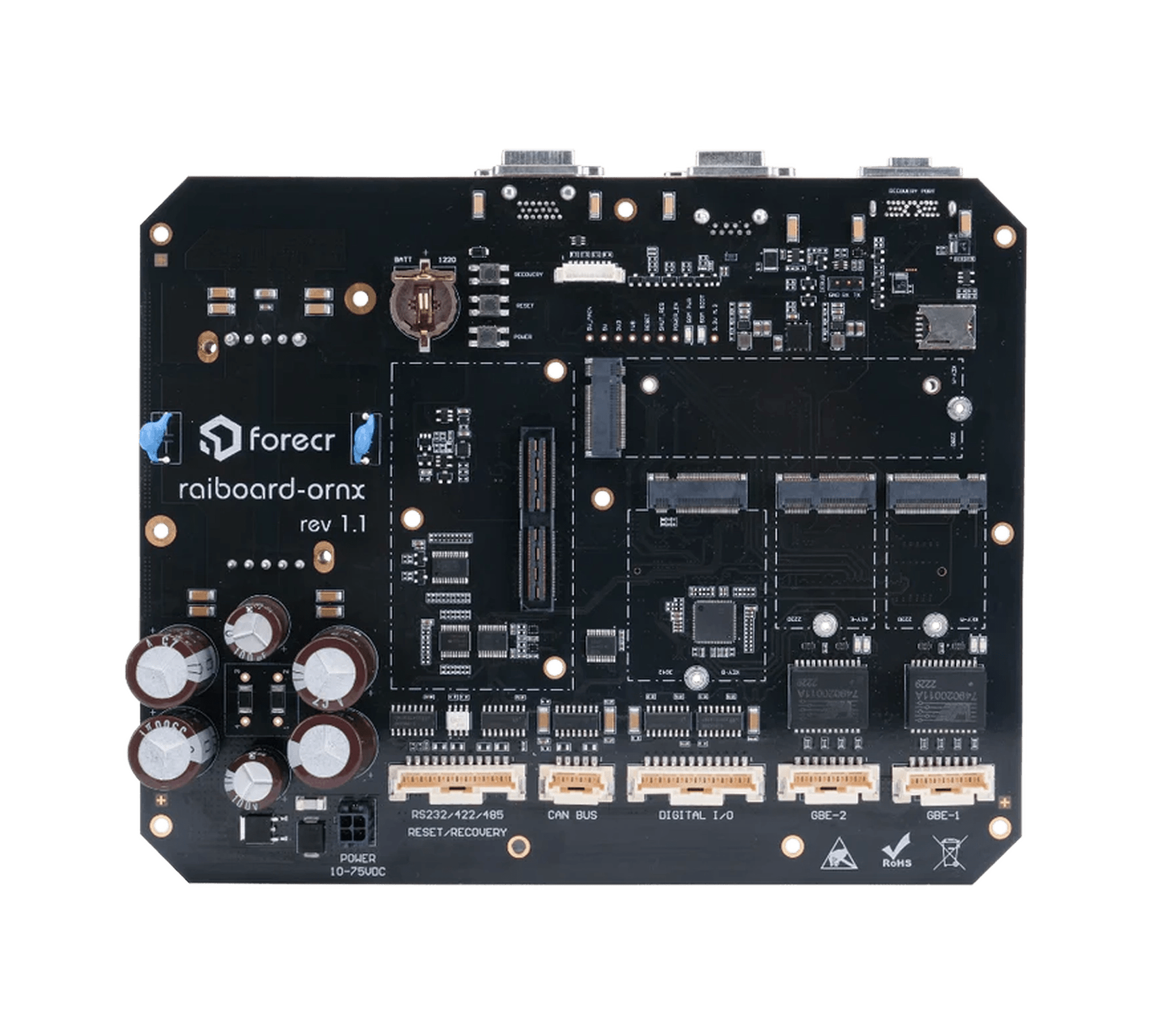 NVIDIA Jetson Orin NX & Orin Nano Railway Grade Carrier Board RAIBOARD-ORNX