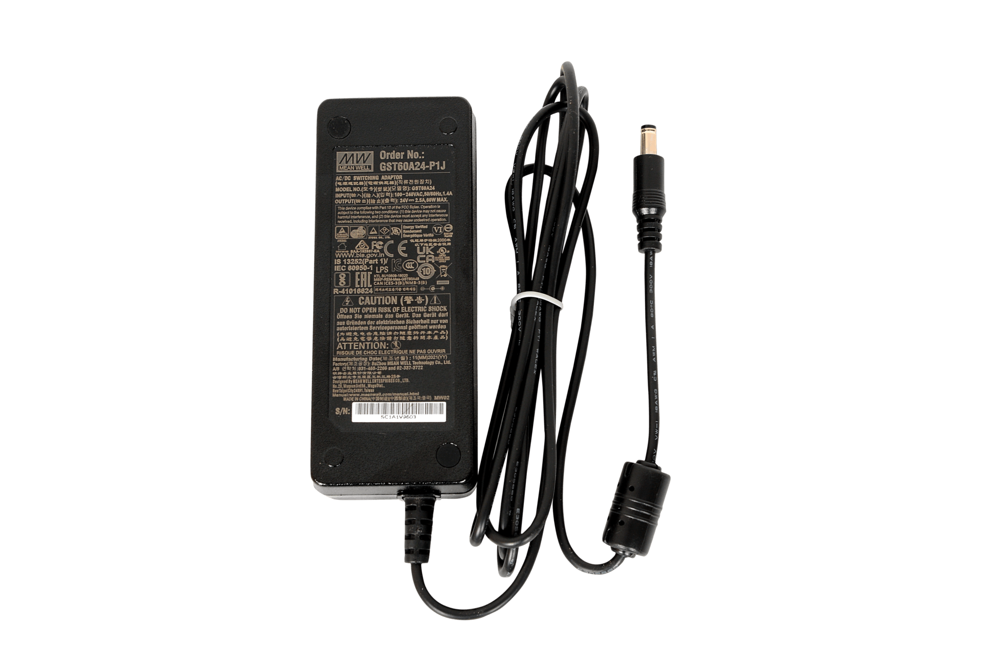 Power Adapter (24 VDC - 2A) - Forecr.io