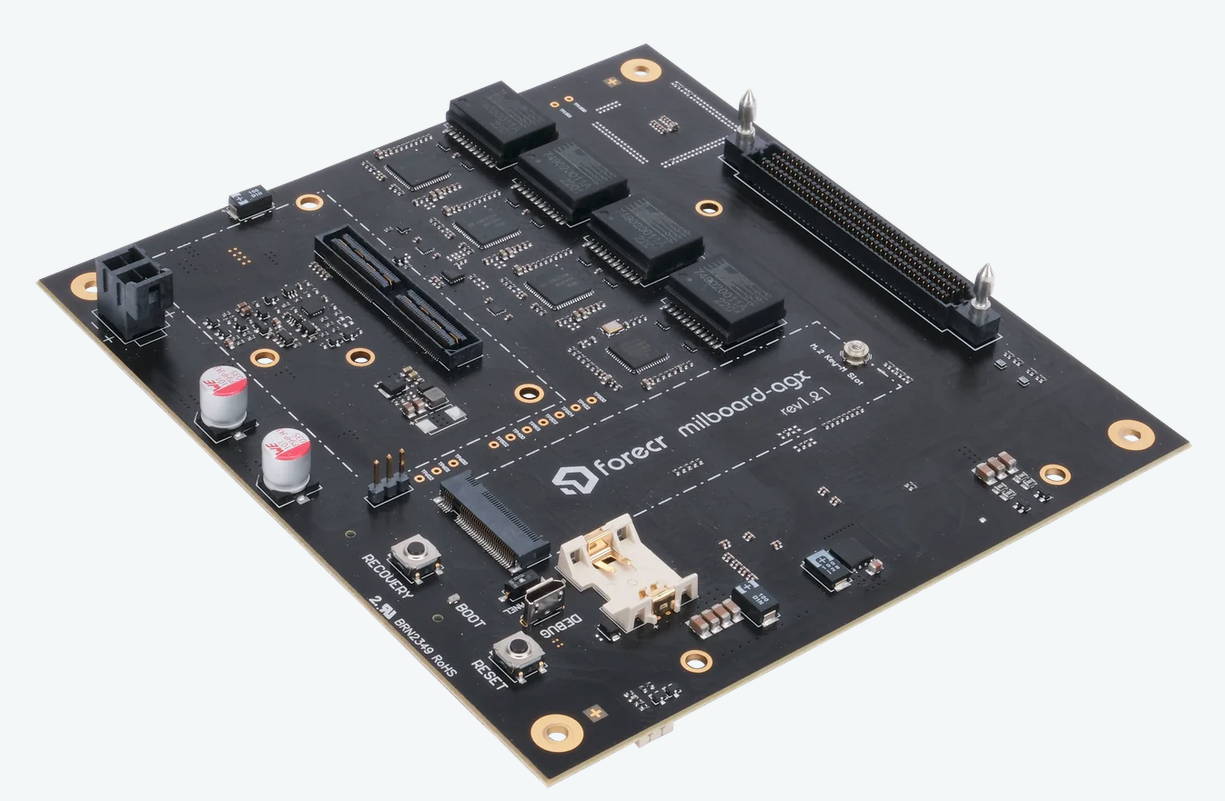 MILBOARD-AGX Overview and Connector Definitions - Forecr.io