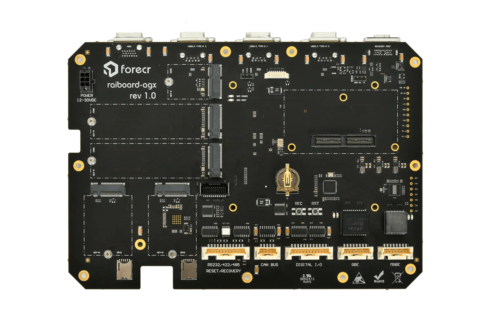 RAIBOARD-AGX Industrial Input Output Interface Tutorial - Forecr.io
