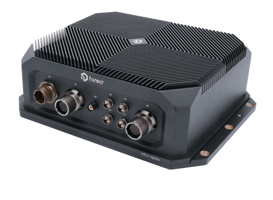 Jetson AGX Orin Rugged Fanless Computer MILBOX-AGXMAX