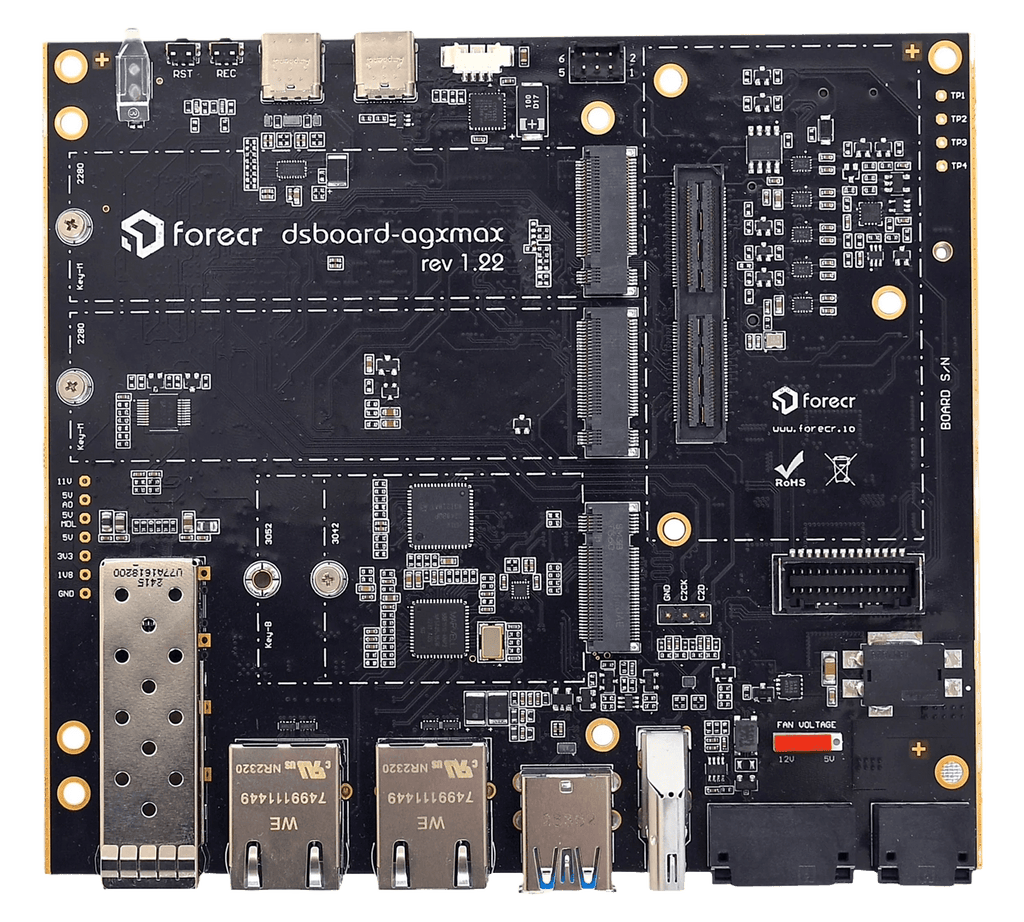 NVIDIA Jetson AGX Orin Carrier Board with 10G Ethernet DSBOARD-AGXMAX