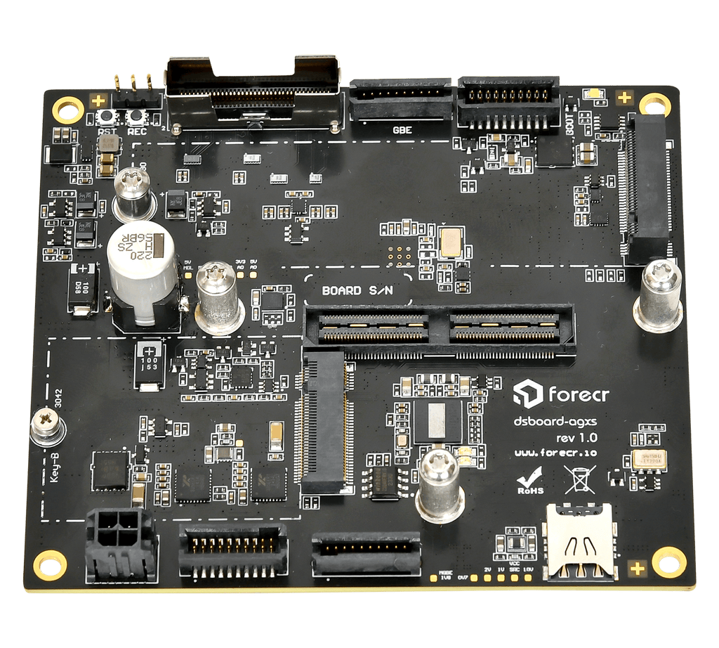 NVIDIA® Jetson AGX Orin™ Compact Carrier Board - DSBOARD - AGXS - Forecr.io