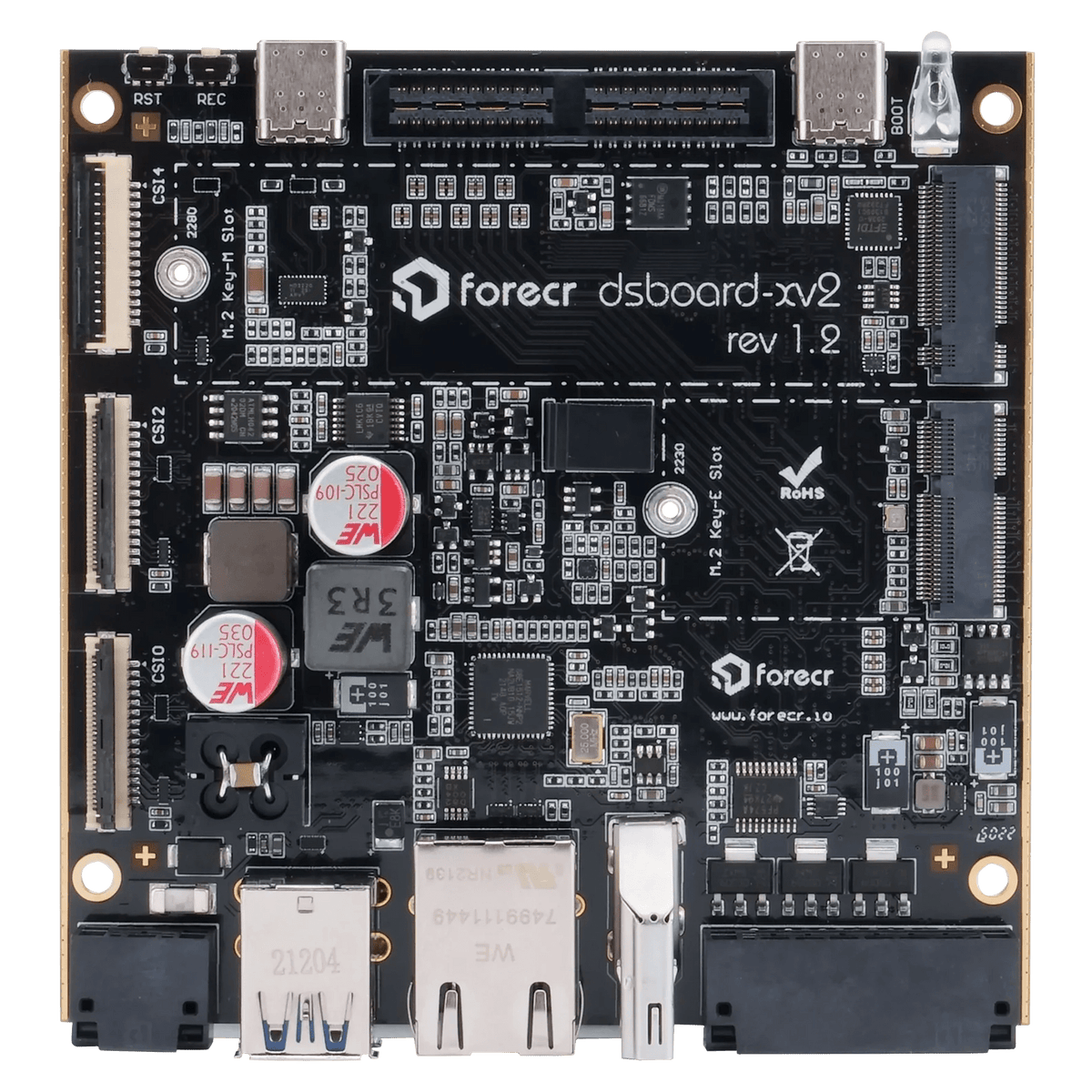 Jetson AGX Xavier Carrier Board - DSBOARD-XV2 | Forecr
