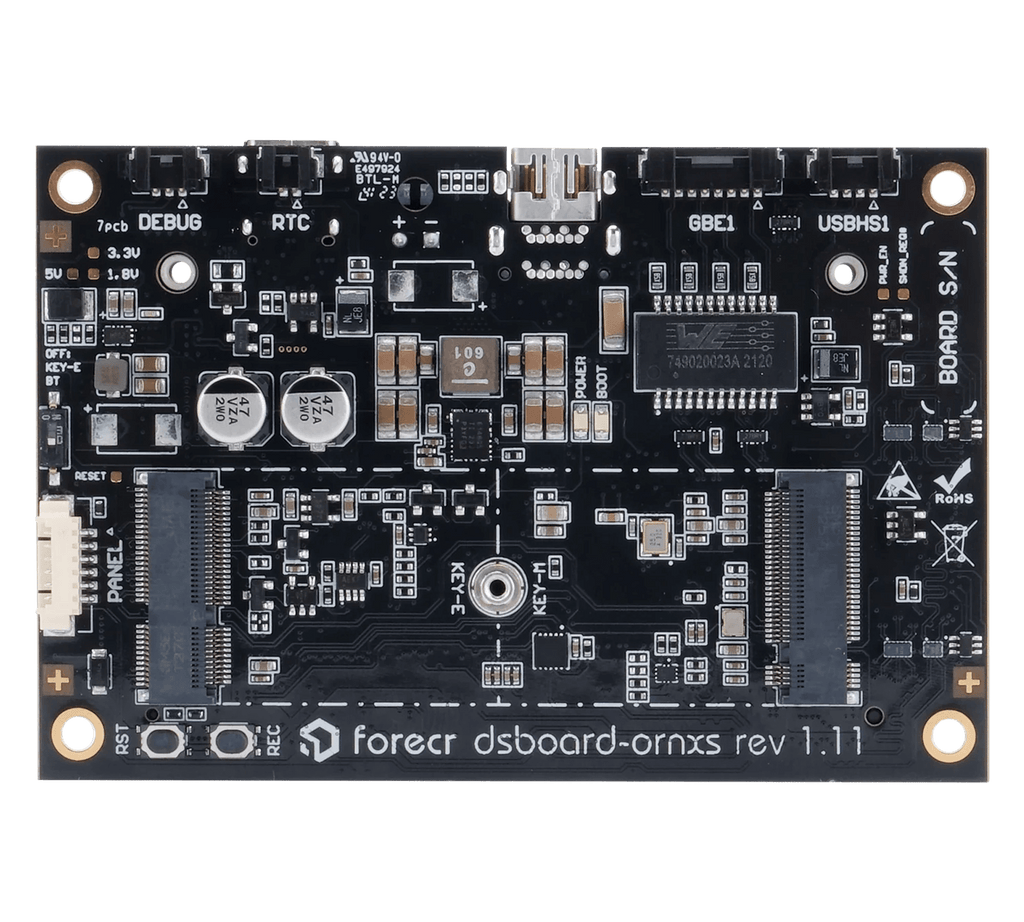 NVIDIA Jetson Orin NX and Jetson Orin Nano Compact Carrier Board DSBOARD-ORNXS